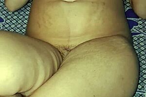 Indian bhabhi's wet pussy drilled hard