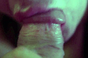 Dissolute girl just wants to make her boyfriend happy with blowjob