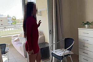 While the wife signed documents, I fucked the realtor right there