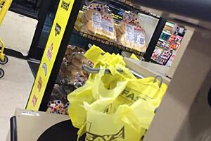 Two Moms Shopping Together Candidly