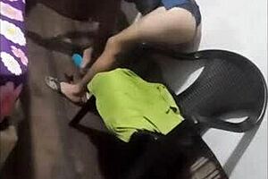 i left a camera in my wife's place and caught a stranger fucking her. real homemade milf sex