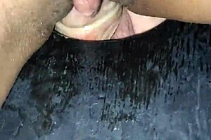 lined up at swing house to get taken by everyone at gloryhole