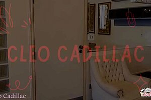 i fucked cleo cadillac on the pool table in lingerie