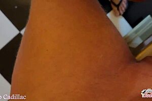 i fucked cleo cadillac on the pool table in lingerie