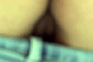 Beautiful stepmother asks if her big ass turns you on, urging you to masturbate and cum