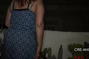 Experience intimate POV with Lya Lips and Cris Angelo