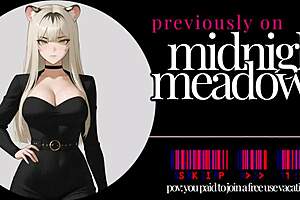 i feminize him in midnight meadows with strapon roleplay