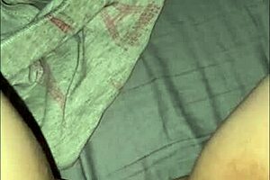 Late night pussy play with mature lesbian