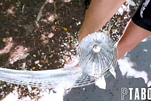 im caged in with zac wild and jennifer white. we do hardcor blowjob and big ass fuckin.