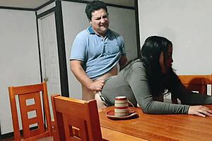 i fucked my stepmother while she was clearing the table