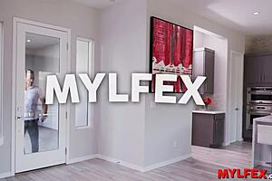 I’m so thankful, banging this hot utility guy as a milf!