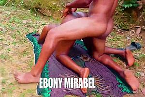 African pornstar fucked by the road side fairytale becomes reality