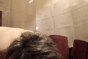 European Milf Slave Humiliated While Licking Boots in Public