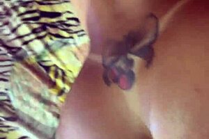 Brunette Stripper Teases with Anal and Cum