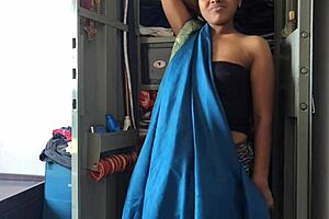 Desi Maid Gets Her Tight Ass Pounded While Cleaning Cupboard! Unbelievable!