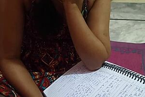 Indian College Teacher With Big Ass Has Sex With His Student! Muscular Nerd Fingering!