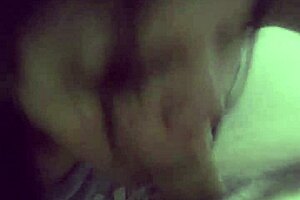 Deepthroat time with Latina milf creampie blowjob couple.