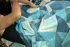 I was just lying there and found my stepsister in bed! Couldn’t resist banging her before work!