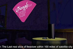 I'm getting some monster cock at the triangle club.