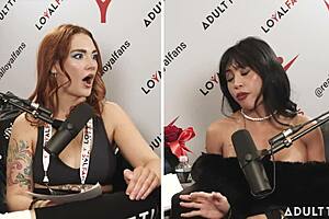 adult time avn special with cory chase, lexi luna, and more in a podcast