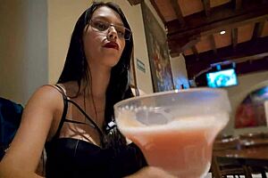 I’m Obsessed Watching This Skinny Latina Girlfriend Get Nailed Hard!