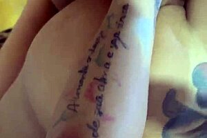 Brunette Stripper Teases with Anal and Cum