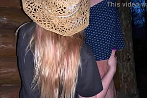 sex at the barn with a pregnant milf