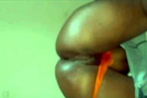The girl is fucking happy when she takes a cock in her ass