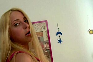 ANABELA GETS A DEEP ANAL CREAMPIE AND WORKS HARD TO PUSH HIS CUM OUT