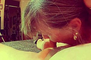 Granny Blue Here, Sucking Your Cock in My Personal POV Video