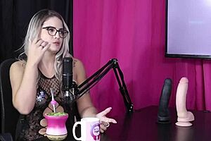 Bruna Carlos Binds in Sheer Red!