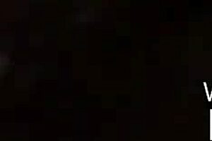 Young girl caught on street after party spreads legs for quick wet blowjob