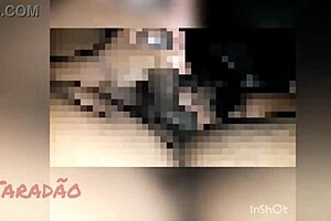 Leite no rabo da puta with saggy big tits in humiliating pov ass worship