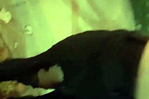 Young girl caught on street after party spreads legs for quick wet blowjob