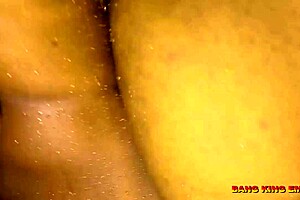 Ebony BBW Cloe's Wet Pussy Bangs Step Mom in Splashing Bathroom. Enjoy the Intense Action.