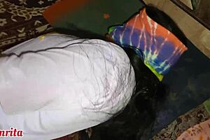 Blonde MILF Seduces Roommate in Taboo Creampie Scene