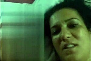 Karina, married housewife, in threesome with two young men.