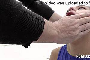 Latina milf begs for rough anal