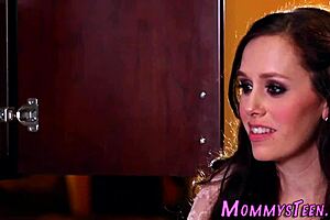 Pretty Teen Scissoring with Mature Partner in First-Time HD Action