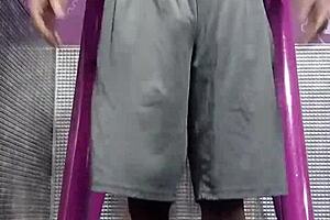 The naughty cousin got fucked outdoors bent over.