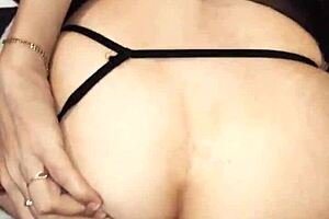 i love watching my russian mature wife in lingerie getting anal fucked at home