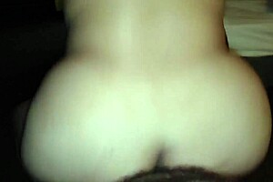 Chubby woman with big ass gets excited