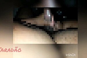 Leite no rabo da puta with saggy big tits in humiliating pov ass worship