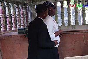 I inspected the church, but ended up in doggystyle.