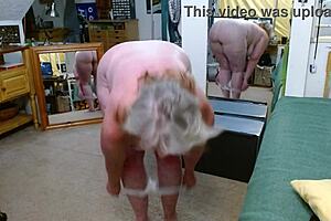 Intense interracial humiliation role play with big ass mature woman and dirty talk