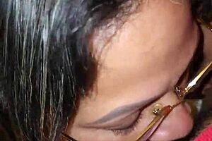 Friend's mom sucks me passionately