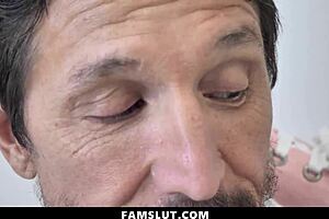 Yo, Daddy’s banging his hot stepdaughter and wife as punishment on FamSlut!