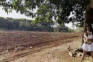 I’m Wild for Monika Fox Pissing Naked Outdoors!