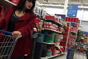 hey, check out this candid mom shopping hidden 😎