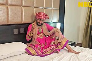 Hot Arab Milf Bar Dancer in Hardcore Action with Desi Man.